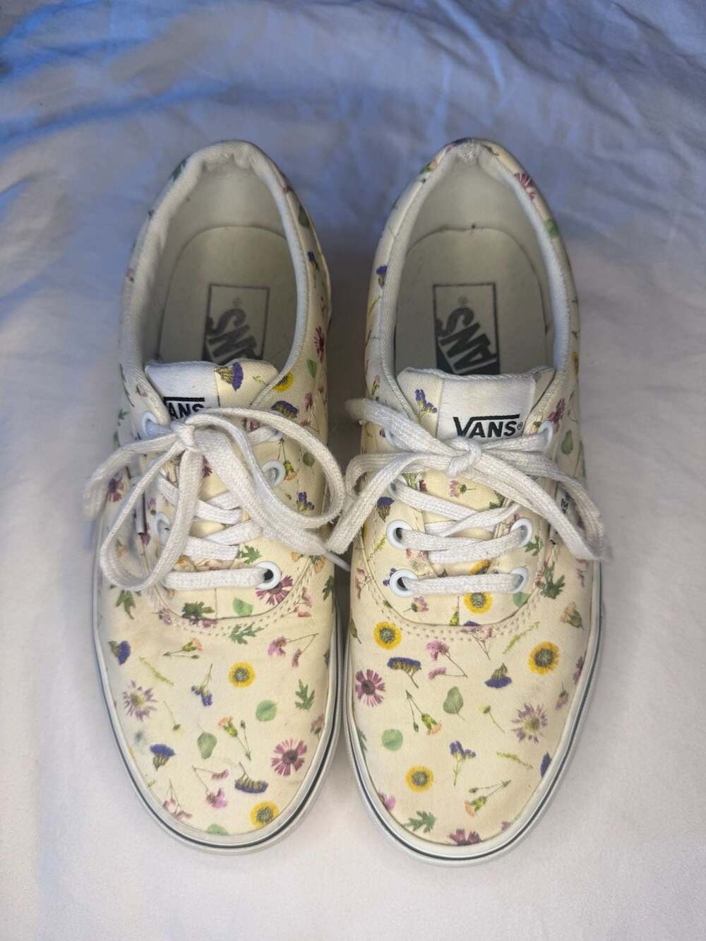 Vans Doheny Pressed Floral Classic Sneakers Women’s 6.5